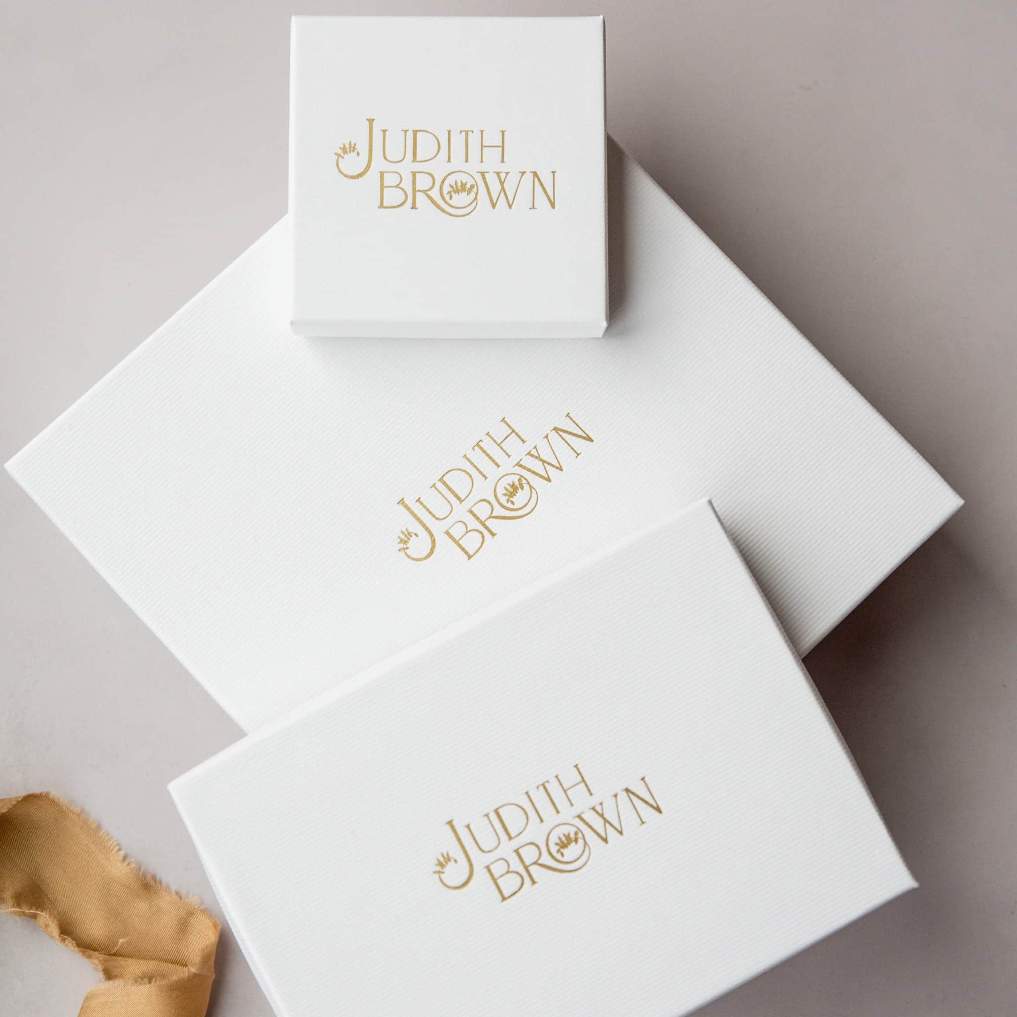 presentation boxes fro Judith Brown Bridal