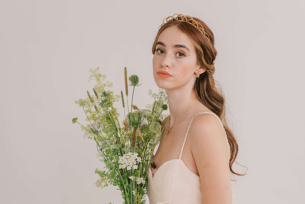 Handmade wedding accessories and jewellery inspired by nature by Judith Brown Bridal