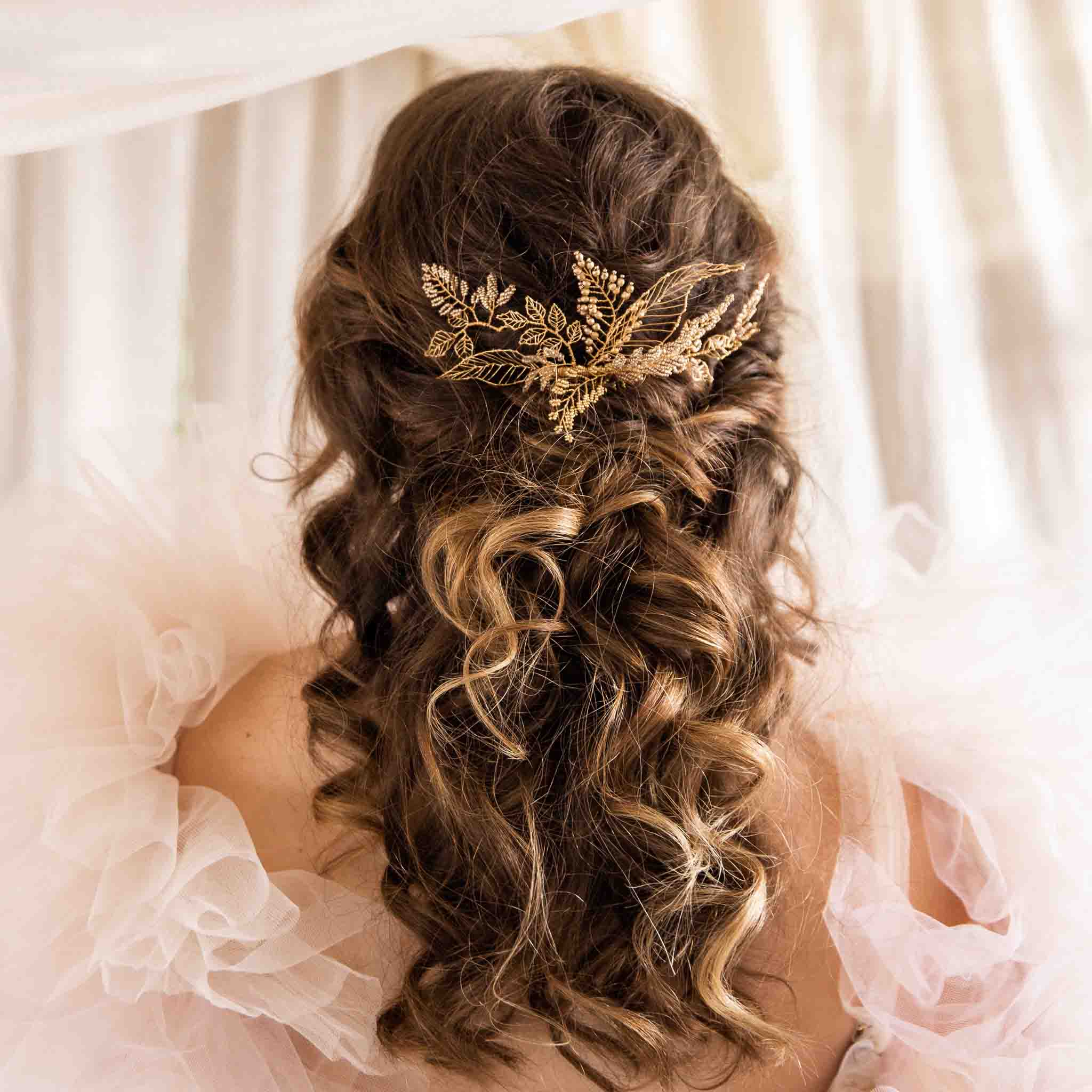 Serena hair comb with two pin set